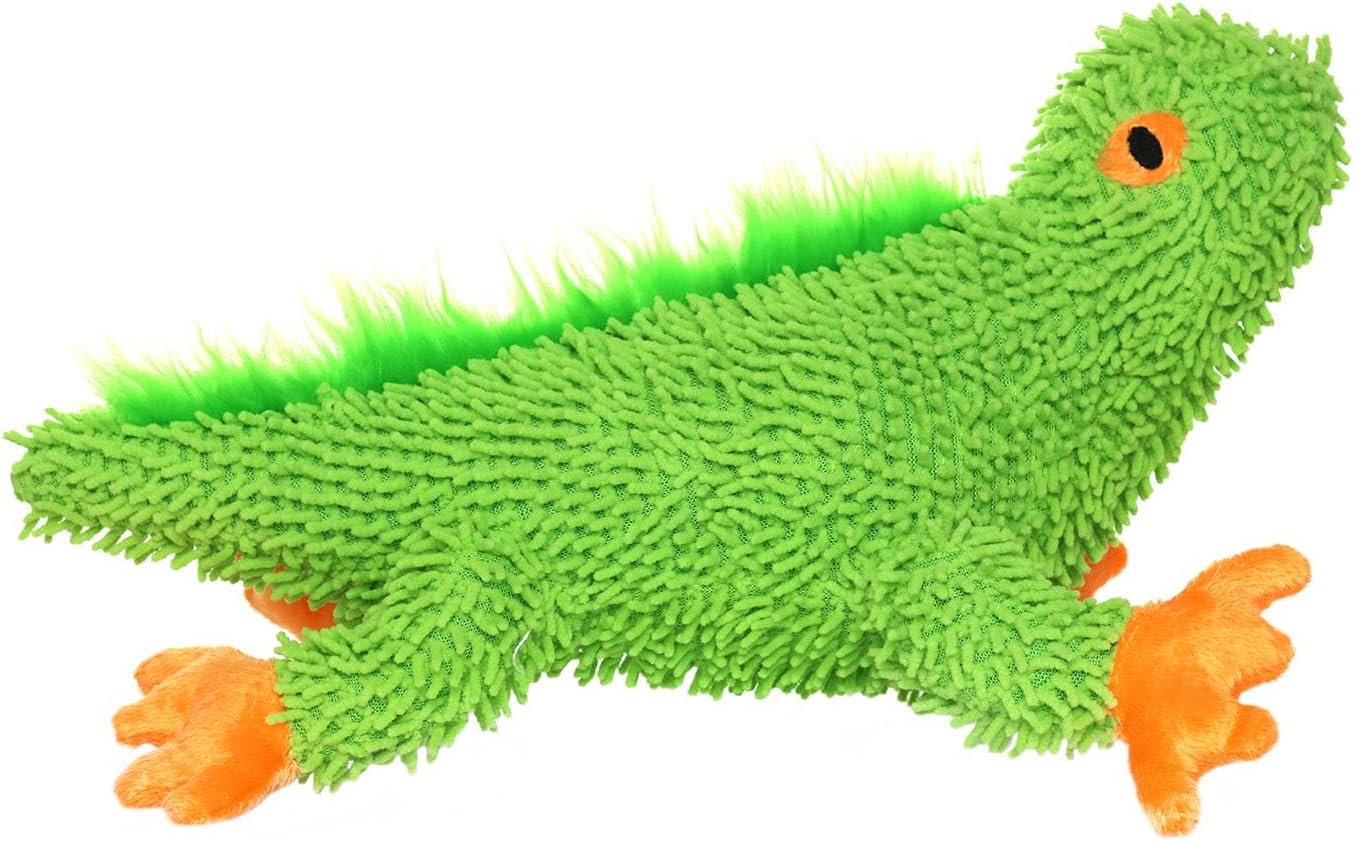 MIGHTY- Microfiber – Made with Stuffing. Strong & Tough. Interactive Play Dog Toy. Machine Washable & It Floats (Bigfoot, Jr 2 Pack)