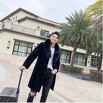 【D＆G】フェイクファー襟付きシルクジョーゼットロングコート D＆G】フェイクファー襟付きシルクジョーゼットロングコート