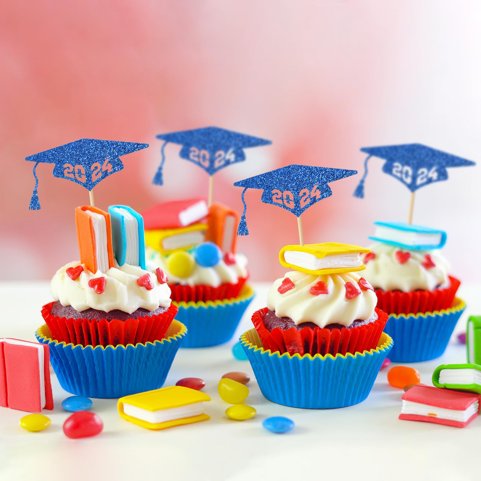 Conjuntos De Decoración Para Tartas De Graduación, Celebraci | Cuotas