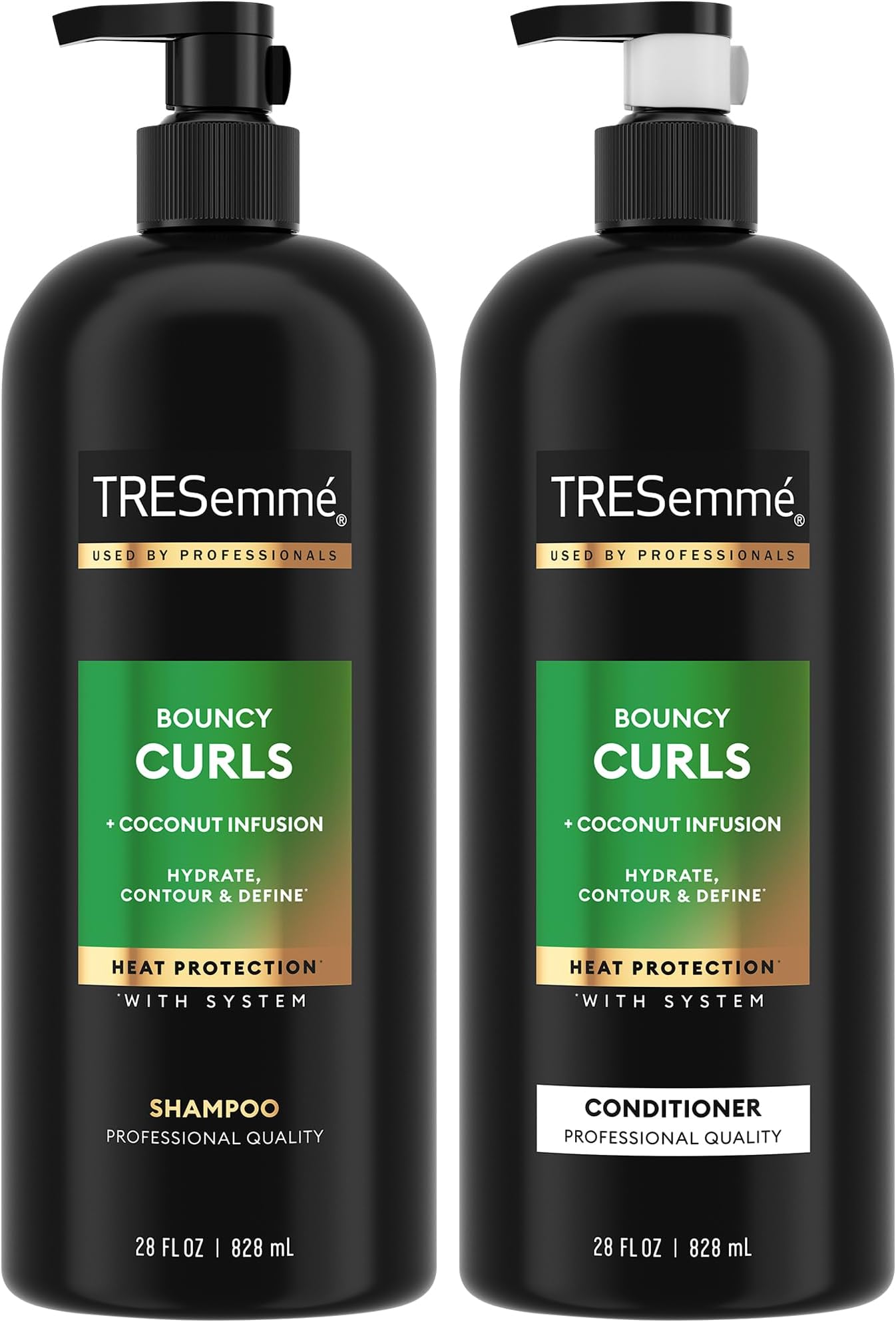 Flawless Curls - Curl Hydration With Vitamin B1 - Shampoo & Conditioner Set - Net Wt. 28 FL OZ (828 mL) Per Bottle - One Set