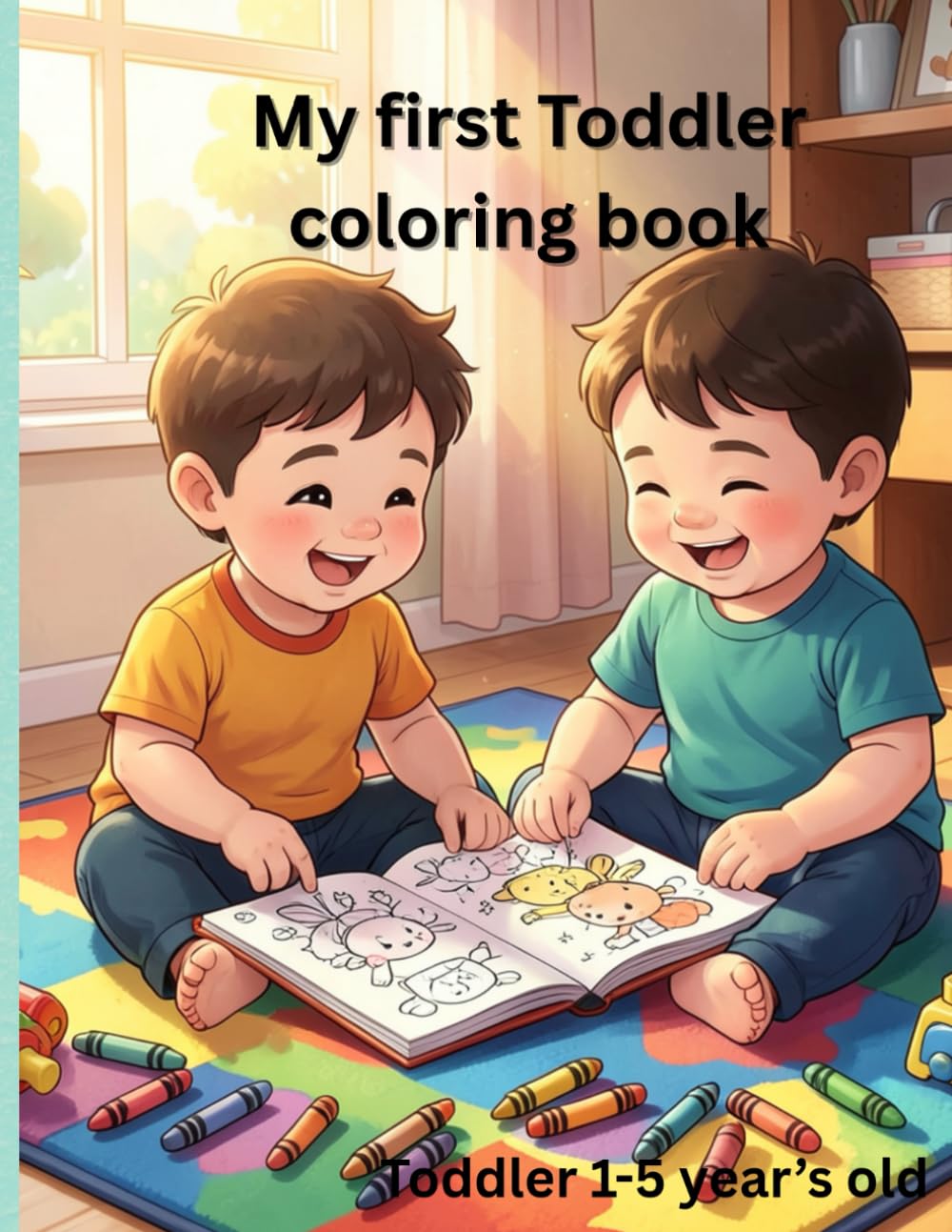 My first Toddler coloring book