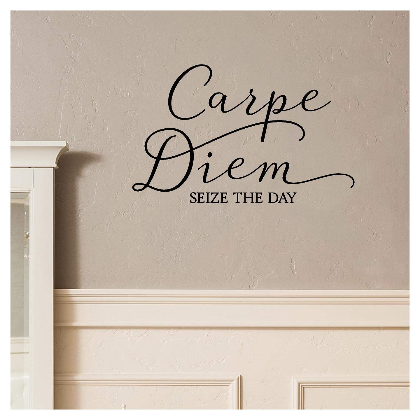 Carpe Diem Seize The Day vinyl wall decal