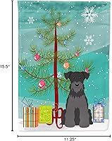 Vista 497 de Caroline's Treasures BB4243GF Bandera de jardín con texto en inglés «Merry Christmas» con texto en inglés «Merry Christmas», bandera decorativa