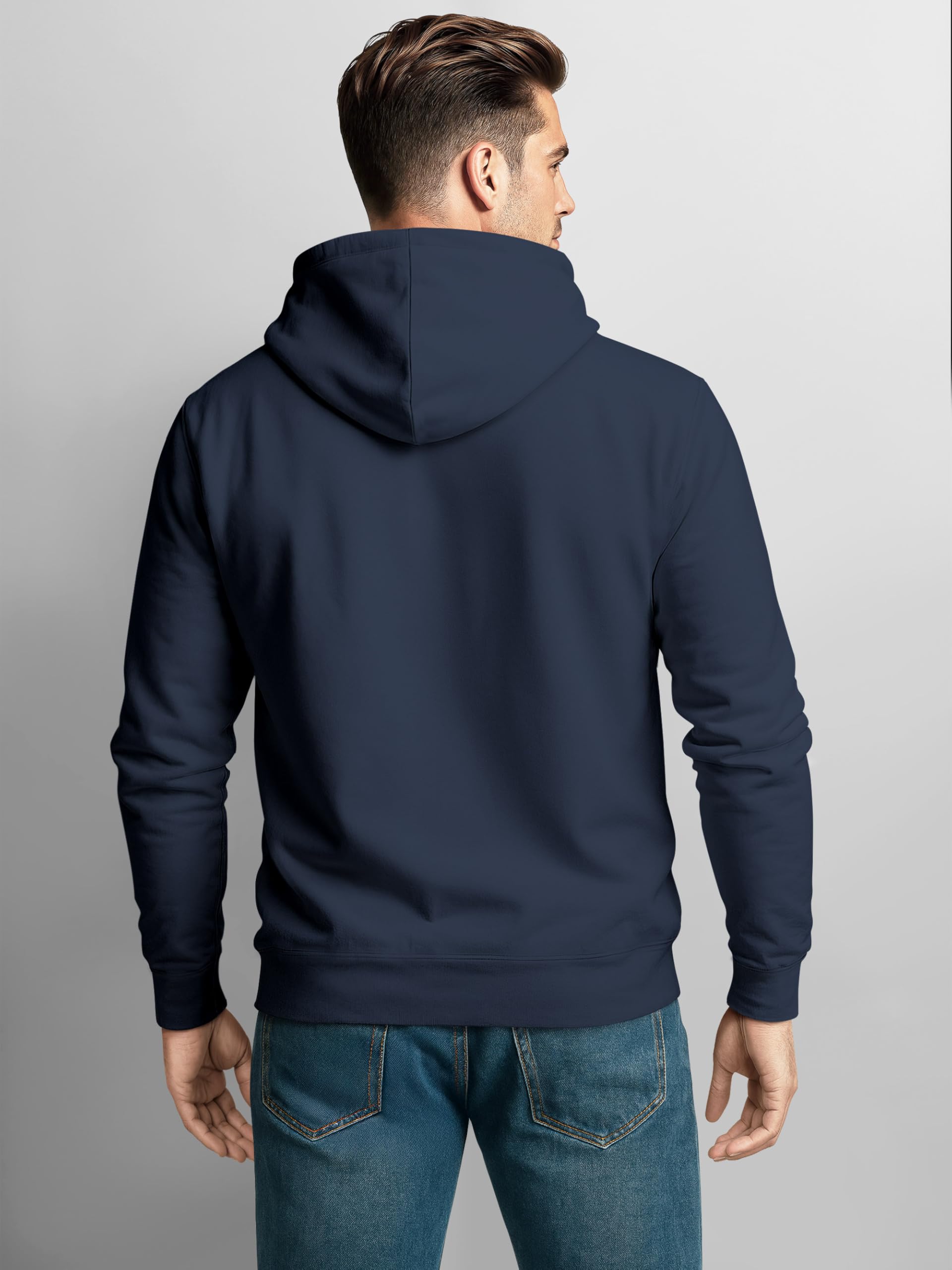 Neverless® Sudadera con capucha para hombre Moin Skull Windrose Brújula Calavera Estampado Frontal Hombres Moda Estilo Calle