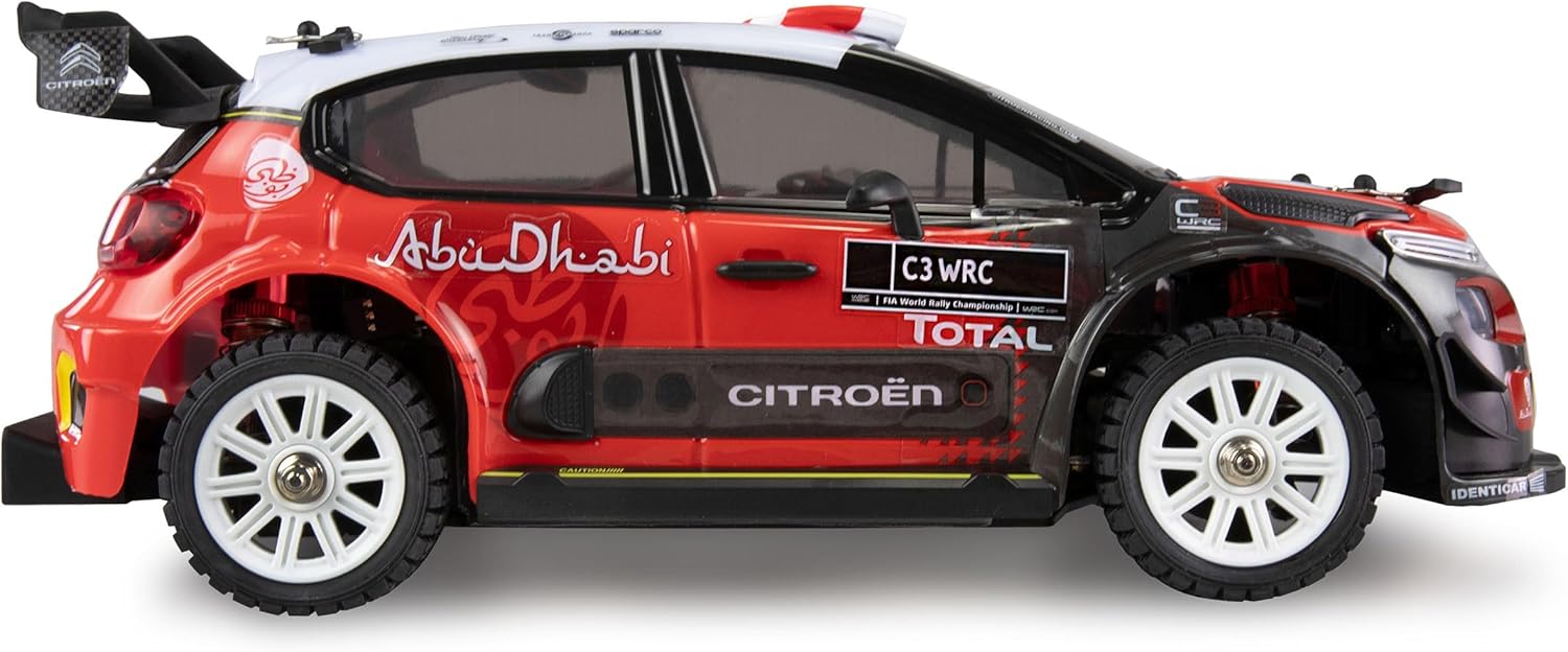 Amewi Hyper Go Citroen C3 WRC Rallye/Drift 4WD 1:14 Brushless with Gyro 45 km/h RTR, Black/Red