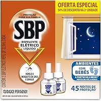SBP Repelente Elétrico Líquido 45 Noites 50% 2ª Unidade 35Ml