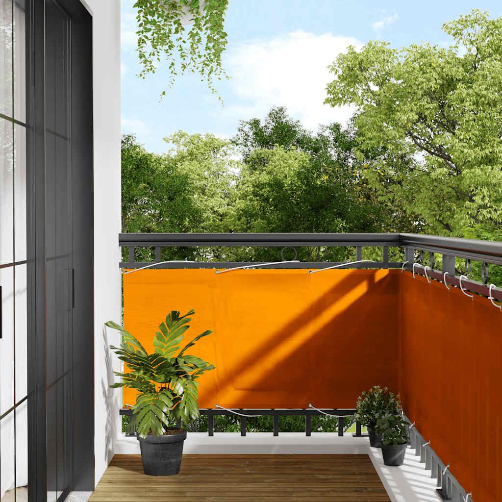 Balkon Pomarańczowy 75x800 cm Poliester Oxford