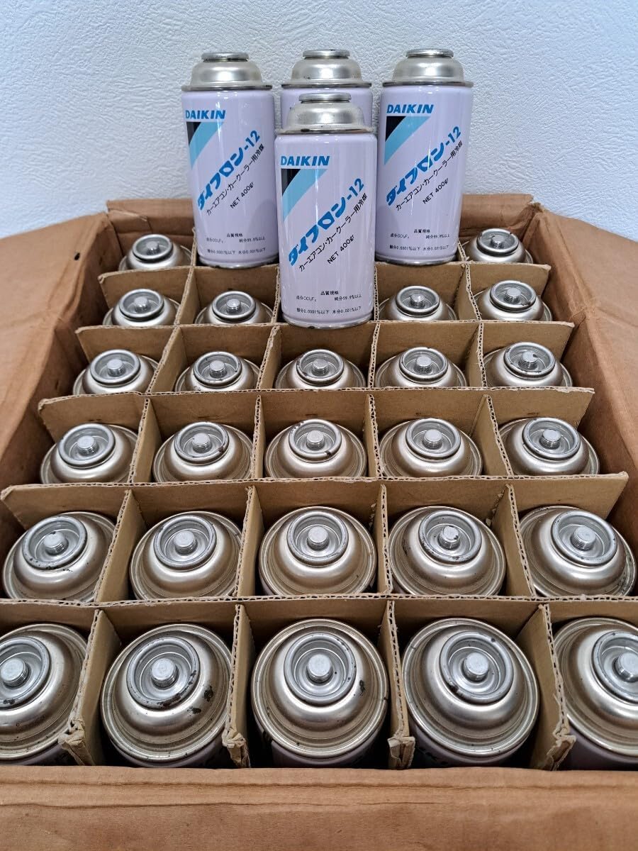旧車に！！ フロンガス R12 カーエアコン クーラーガス 4本セット ①