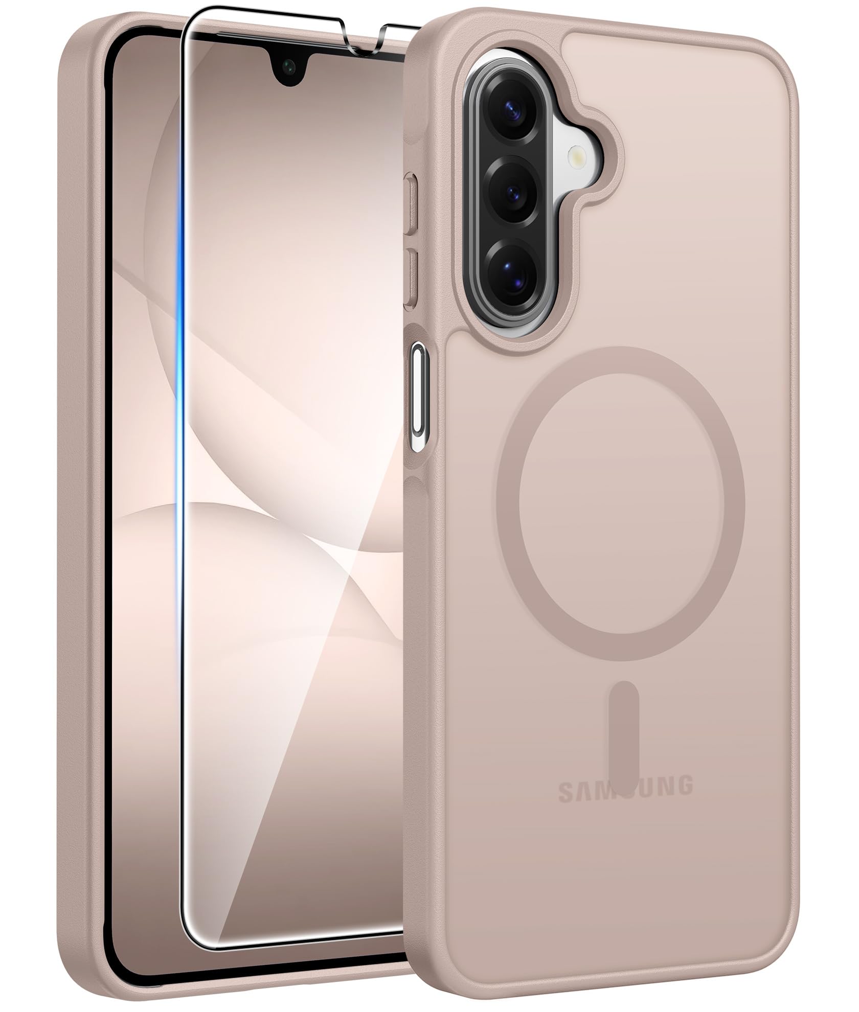 FNTCASE for Galaxy A17/A16 5G Phone Case, Fit for Magsafe, Screen Protector