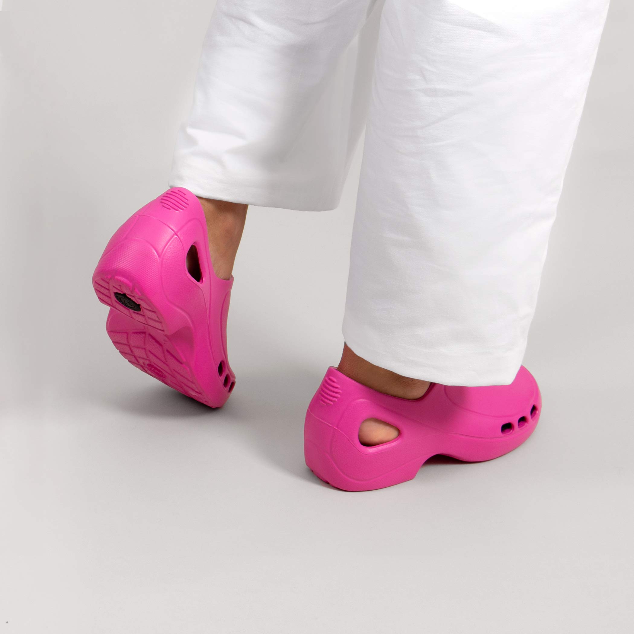 WOCK EVERLITE Open, Zapato Muy Ligero EVA para Mujer y Hombre, Zueco Transpirable y Cómodo