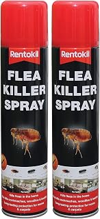 Rentokil RKLFSF201 Flea Killer Spray 300ml (Pack of 2)
