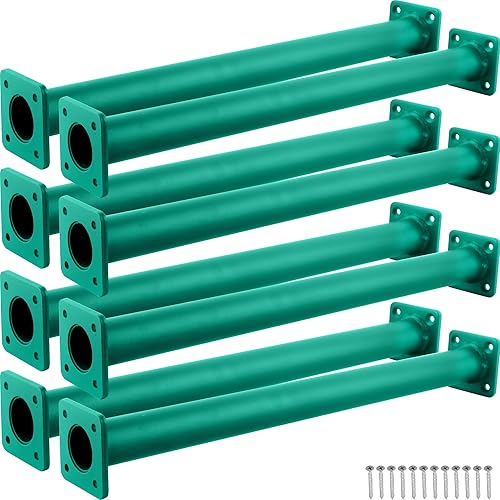 Paquete de 8 barras de mono, peldaños de escalera, kit de accesorios para patio de recreo, accesorios para niños, parque infantil en la selva, patio