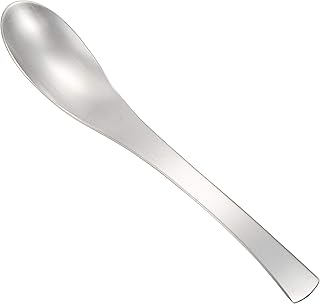 Endo Shoji OZN0103 Zen Series Dessert Spoon, For Commercial Use, All Satin Finish, 18-8 Stainless Steel, Made in Japan