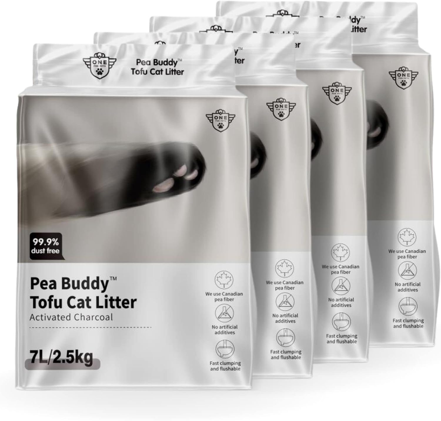 Tofu Cat Litter Flushable Cat Litter Pellets 1 or 4