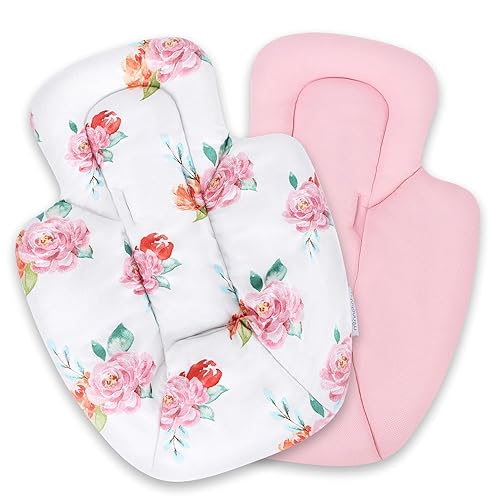 Inserto para bebé compatible con 4Moms RockaRoo y MamaRoo tela de malla fresca transpirable inserto suave de felpa para recién nacidos con soporte Inserto para bebé compatible con 4Moms RockaRoo y MamaRoo tela de malla fresca transpirable inserto suave de felpa para recién nacidos con soporte