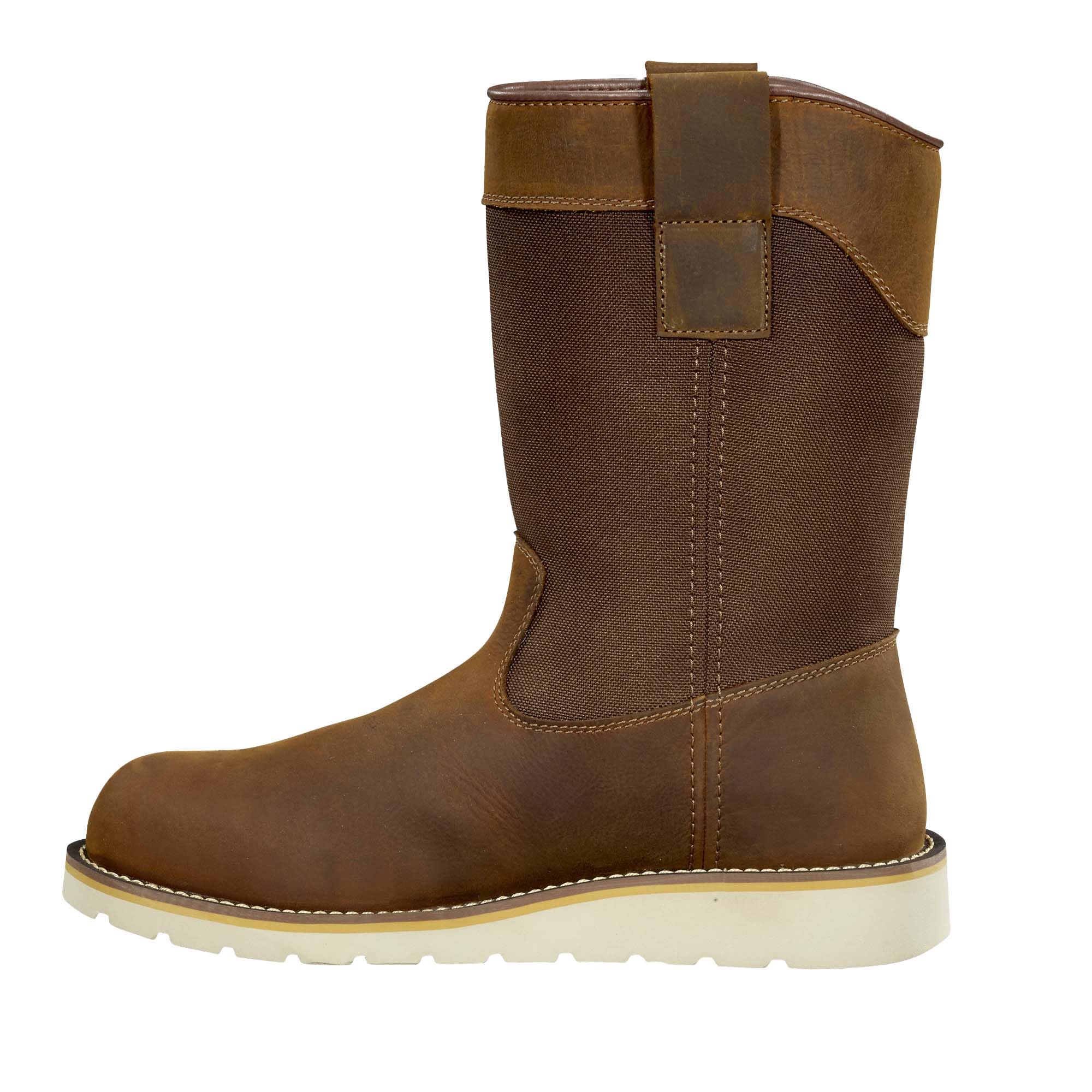 Carhartt Botas de goma impermeables unisex con puntera de acero de 25,4 cm, botas de goma impermeables con puntera de acero de 25,4 cm