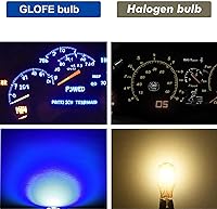 Vista 3 de T10 194 168 Dash Instrument - Bombillas LED blancas de panel brillante, 10 unidades/juego (azul)