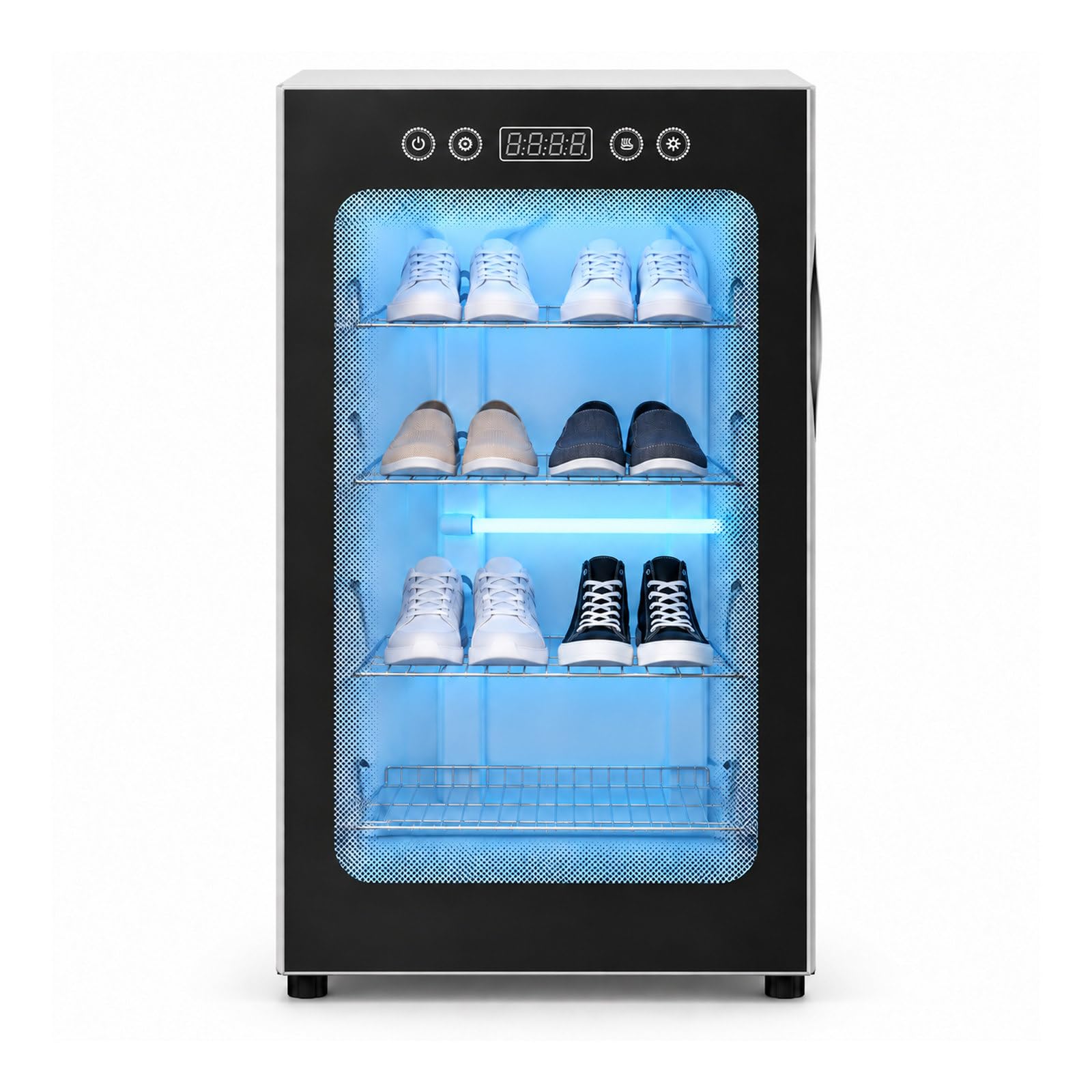 Asciugascarpe Rapido 400W, Armadietto Asciugascarpe 4-Tier