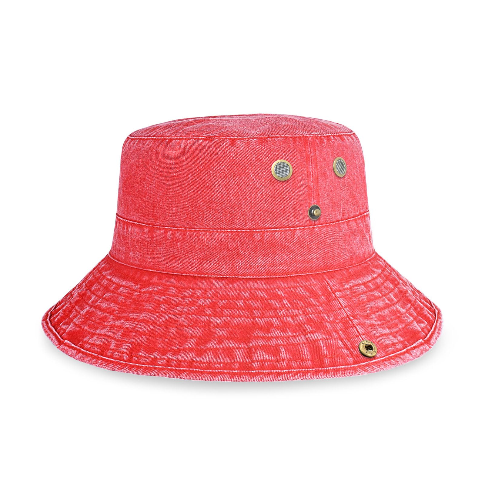 Hot Summer Bucket Hat - Trendy Cotton Sun Hat for Beach, Golf, Fishing - Fun Outdoor Vacation Boonie for Men and Women