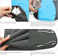 Vista 6 de Didog Capa de invierno reflectante para perros, chaleco de deporte, chaquetas, ropa de invierno, 8 tallas disponibles para perros pequeños, medianos