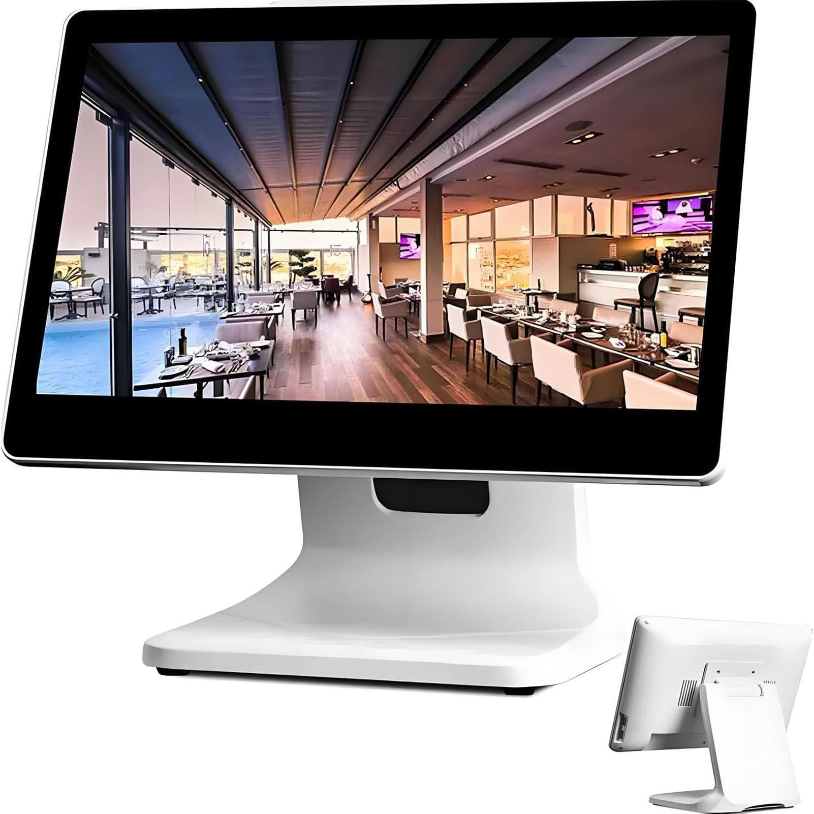 Caja registradora Inteligente Todo en uno con Pantalla táctil | Sistema POS i3 (caja registradora), Windows 10, pantalla de 15,6" (personalizable), 4 GB de RAM, SSD de 64 GB