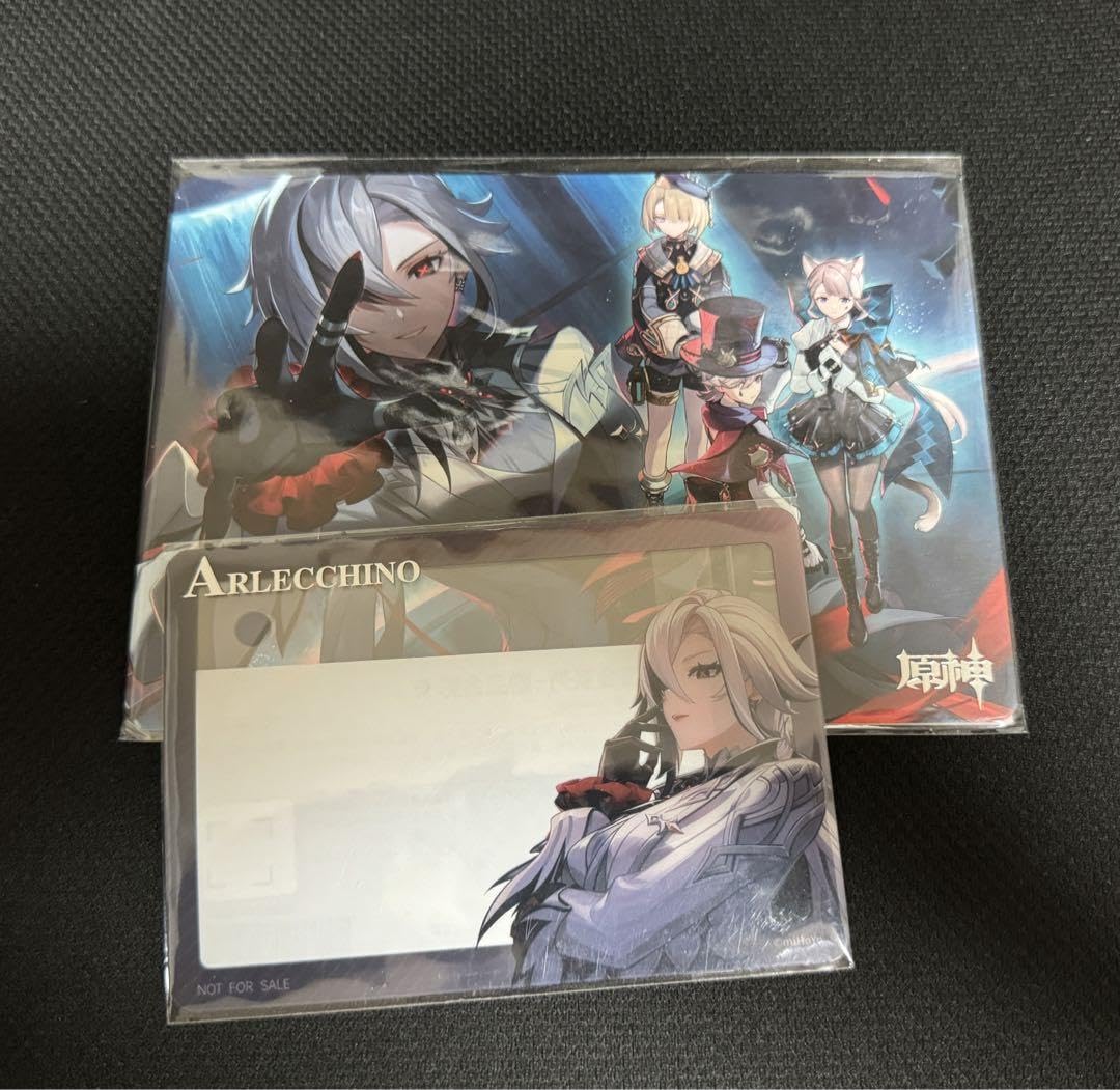 Amazon.co.jp: 原神 召使 アルレッキーノ カードセット VCEY : おもちゃ