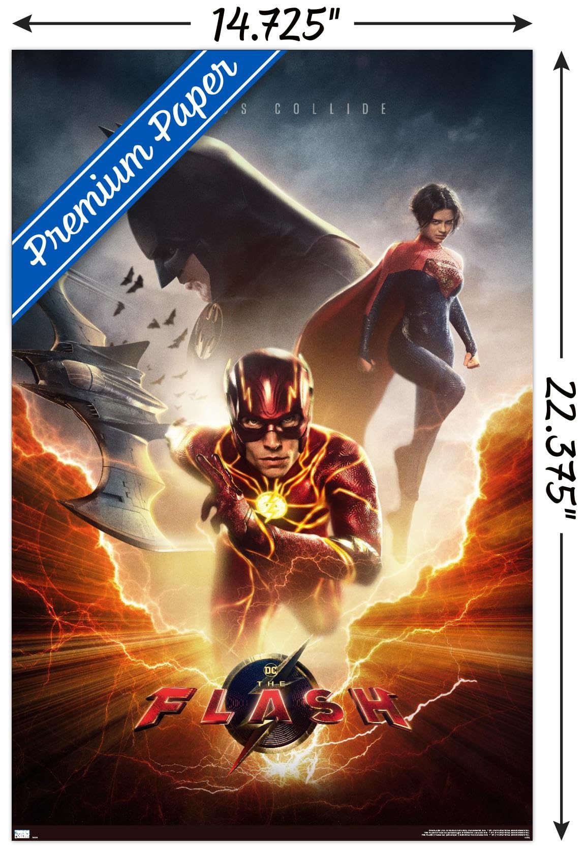 Amazon.com: Trends International DC Comics Movie The Flash - Trio