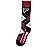 For Bare Feet NFL Atlanta Falcons Argyle Line Up Dress Sock Team Color OSFM