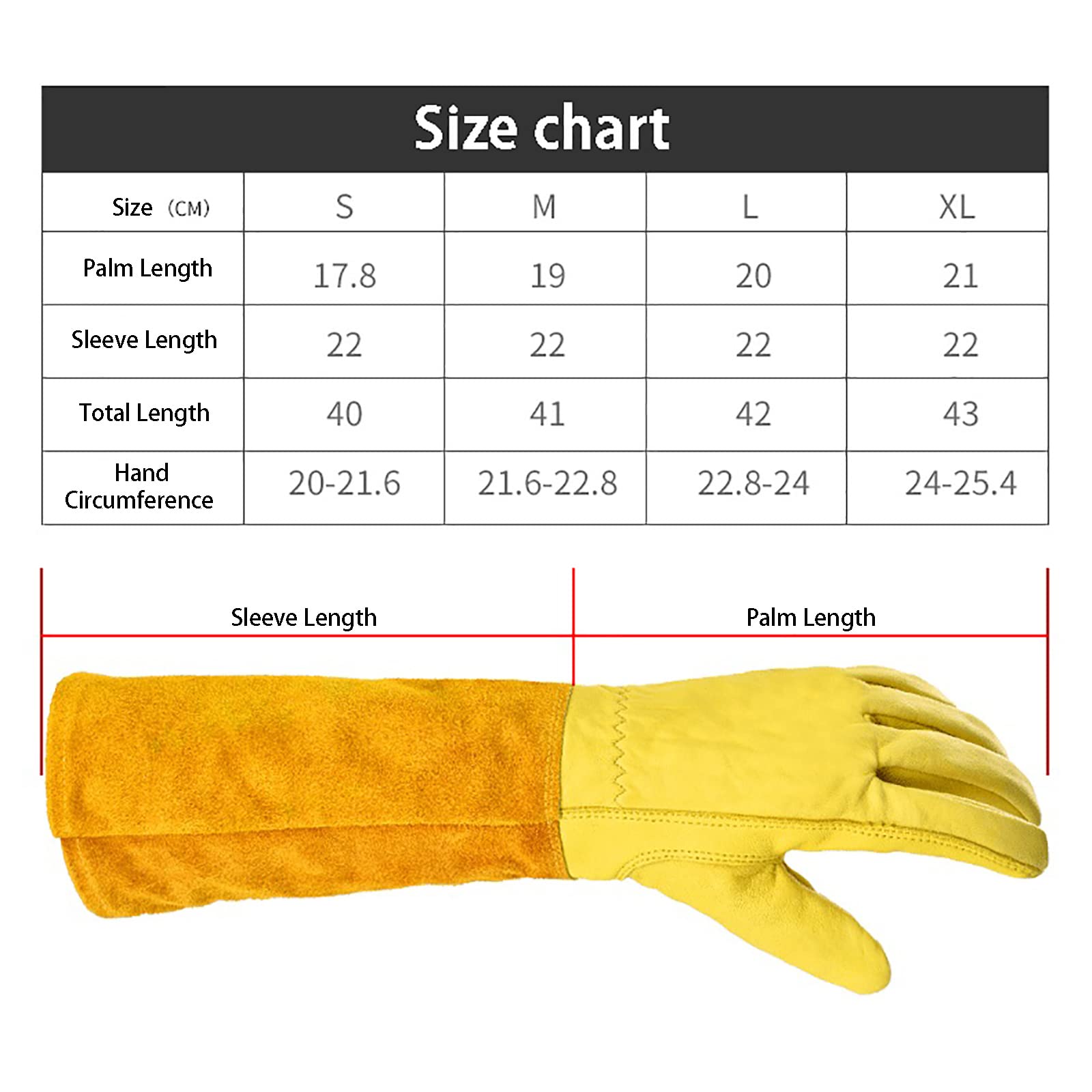 Gartenhandschuhe Aus Leder für Das Beschneiden Von Rosengärten Atmungsaktive Handschuhe Komfort Stichfest Arbeitshandschuhe Wasserdicht für Damen und Herren