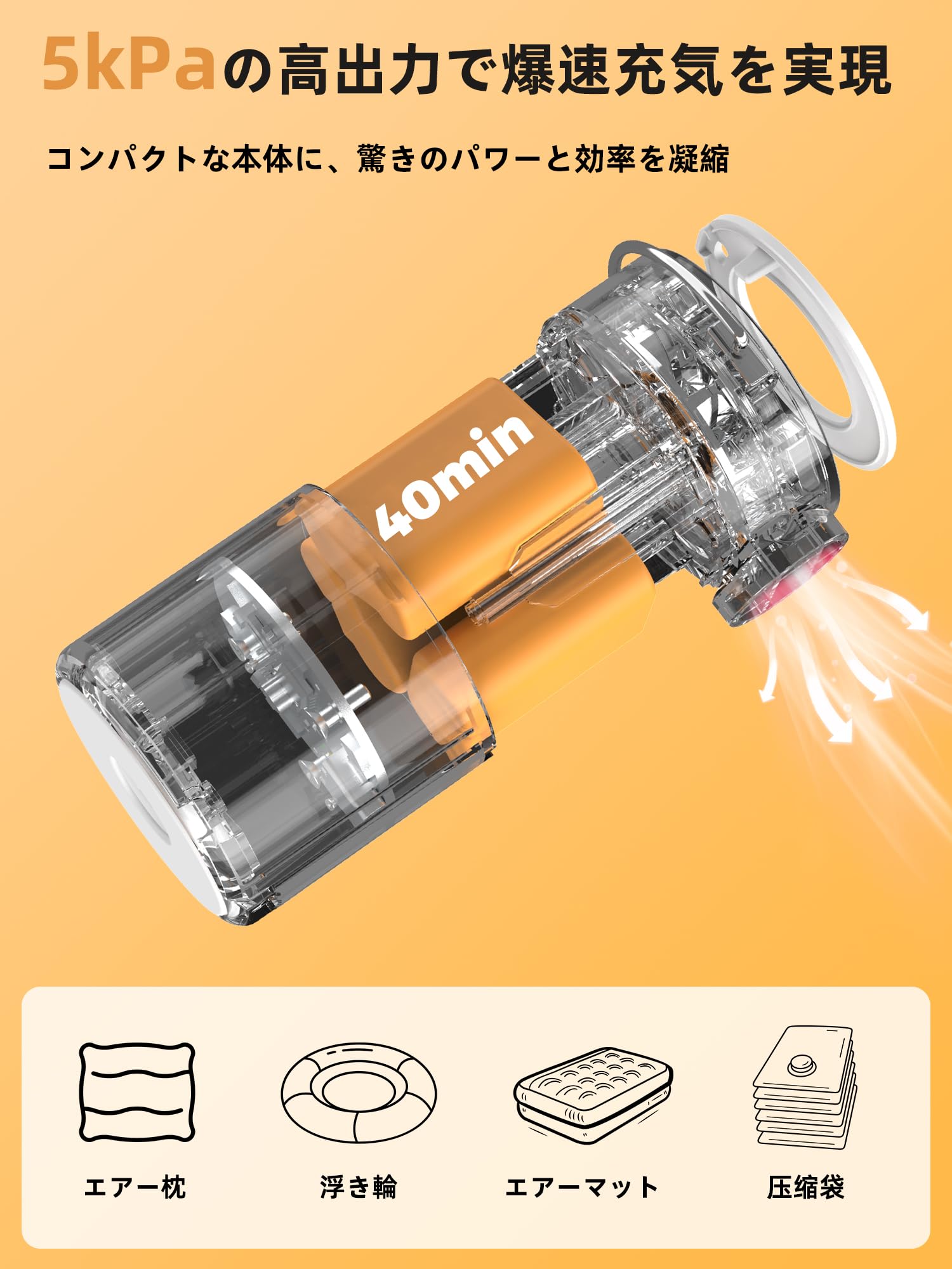 Qunatureテント、マット、枕、ポンプ Amazon.co.jp: Qunature 空気入れ 電動 エアーポンプ 電動空気入れ