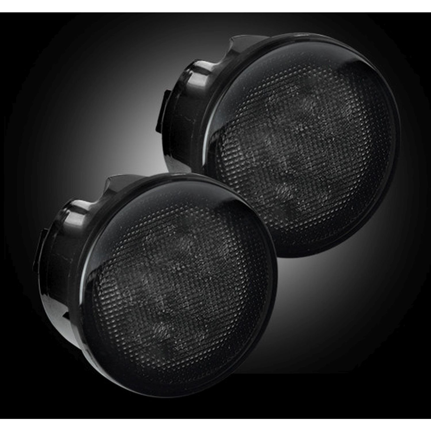Recon 264134WHBK Turn Signal Lenses