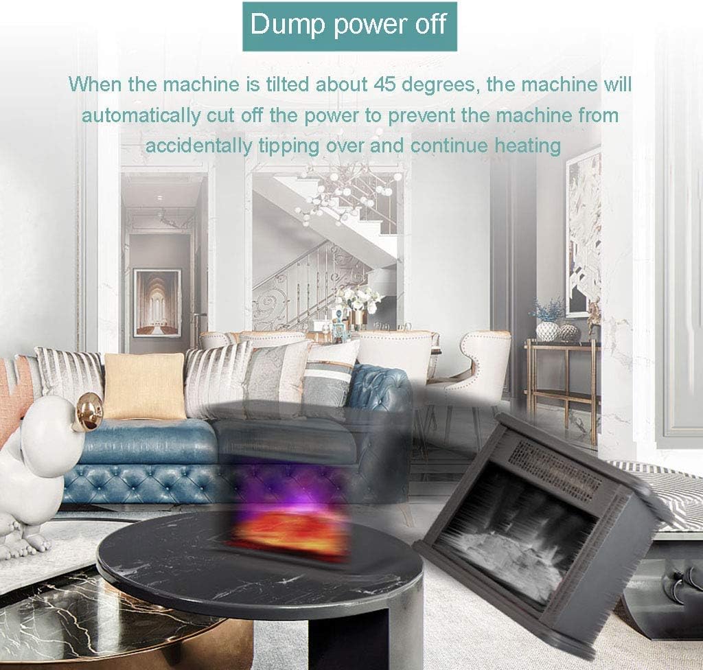 Heating portable electric stove 2000W electric fireplace simulation burning effect flame stove living room