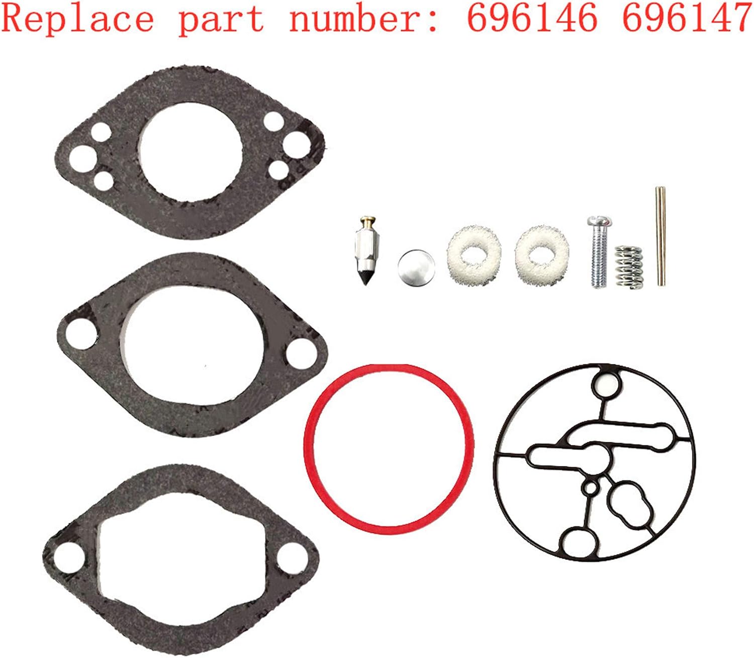 ALL-CARB 696147 Carburetor Overhaul Repair Kit Replacement for 696146