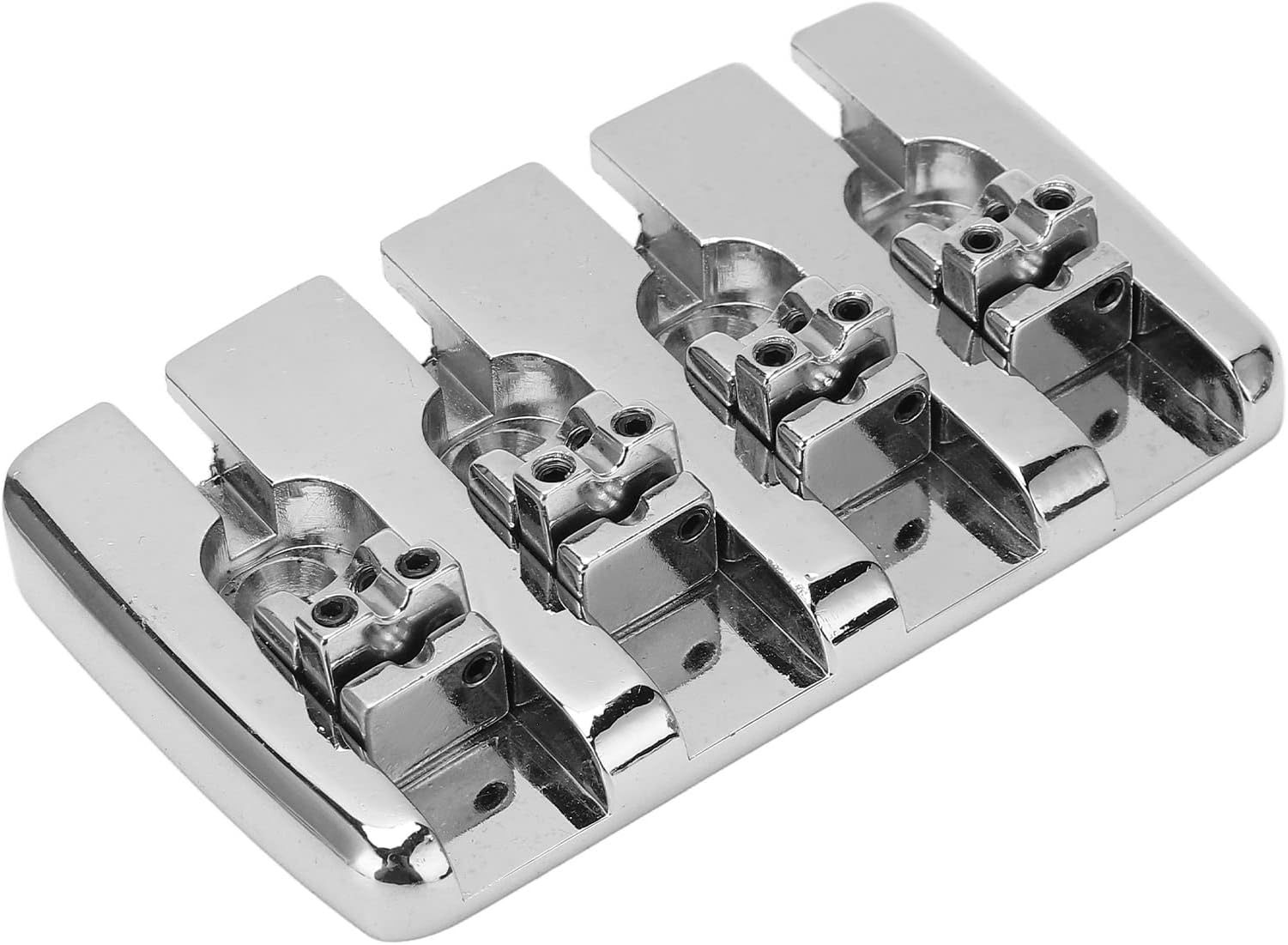 4 St Metal Guitar B Electric Bass B Replacement Stringed Instrument Accessories This Bass Simplifies Installation Eliminating Need 4 St Guitar BridgeGuitar B ReplacementMetal