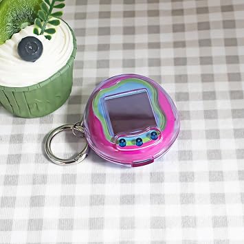 Transparent PC Protective Case For Tamagotchi For Uni, Stylish All-Inclusive Cover Shell With Easy Button , Lightweight Travel For Device Protection, Clear Design(Transparent)