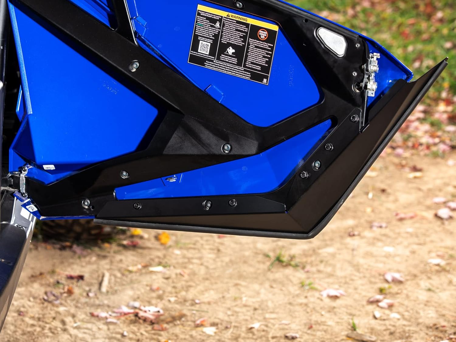 SuperATV Lower Door Valances Compatible with 2020-2024 Polaris RZR PRO XP 4, 2022-2024 Polaris RZR Pro R 4, 2022-2024 Polaris RZR Turbo R 4, See Fitment, Heavy Duty Aluminum, Seal The Gap