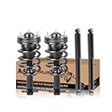 MOSTPLUS 345074 579105 Front and Rear Strut shock Assemblies Compatible with GMC Sierra 1500/ Chevy Silverado 1500 2007-2013 w/o electronic suspension(Set of 4)