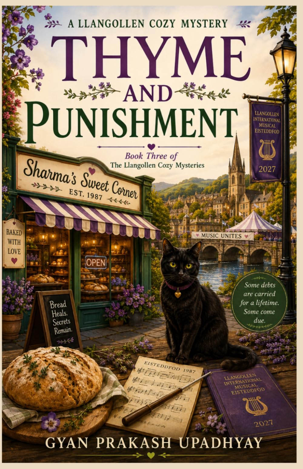 THYME AND PUNISHMENT: A Llangollen Cozy Mystery (THE LLANGOLLEN COZY MYSTERIES)