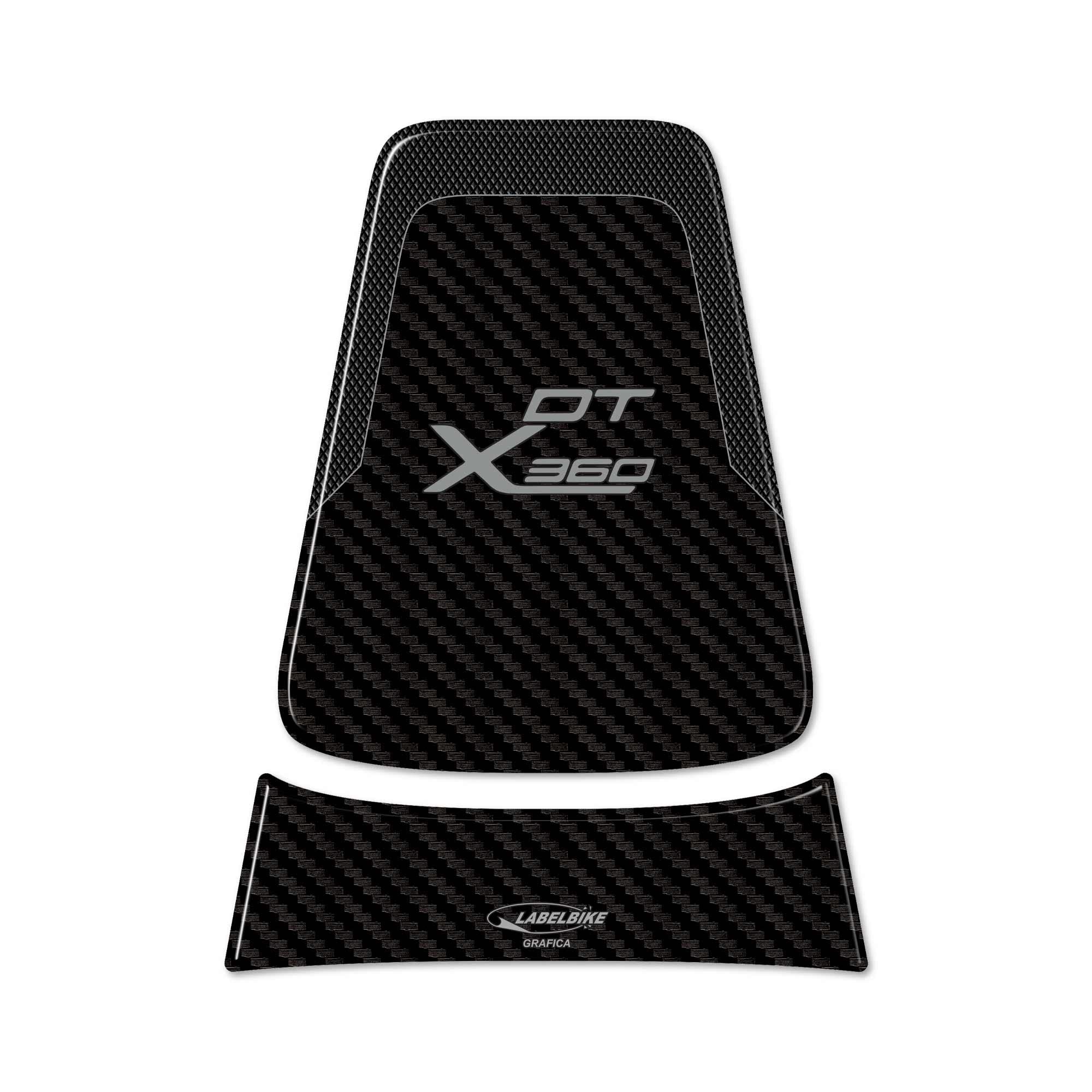 Labelbike - Deux Stickers 3D Pour Protections Latérales De Réservoir Oto Copatibles Avec