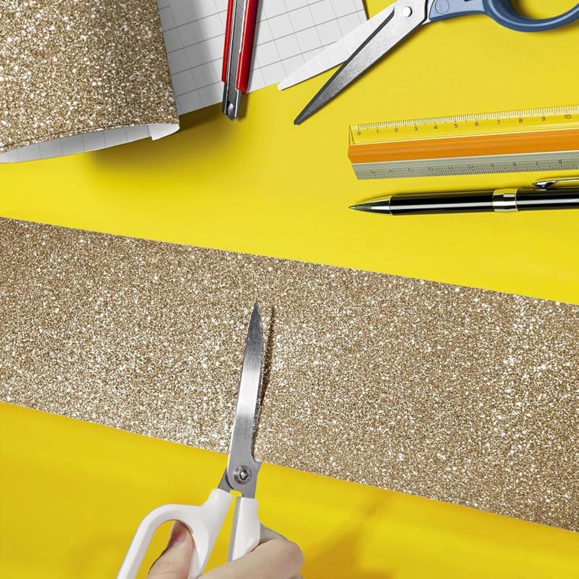 Glitter Wallpaper Border Peel and Stick