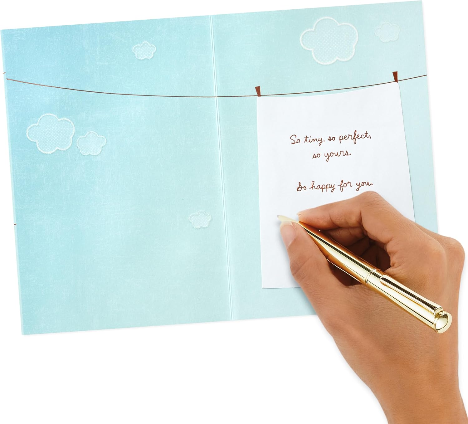 Hallmark Baby Shower Card for Boy (Blue, Now This is Cuteness) Welcome New Baby Boy, Congratulations image 5