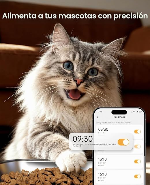 Foto 4 de 8 de Alimentador WiFi para Gatos