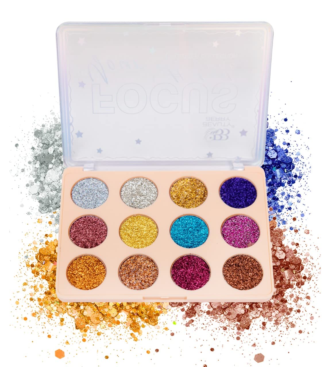 Beauty Berry Focus Your Attitude Glitter Collection Eyeshadow Palette (002)-image-28