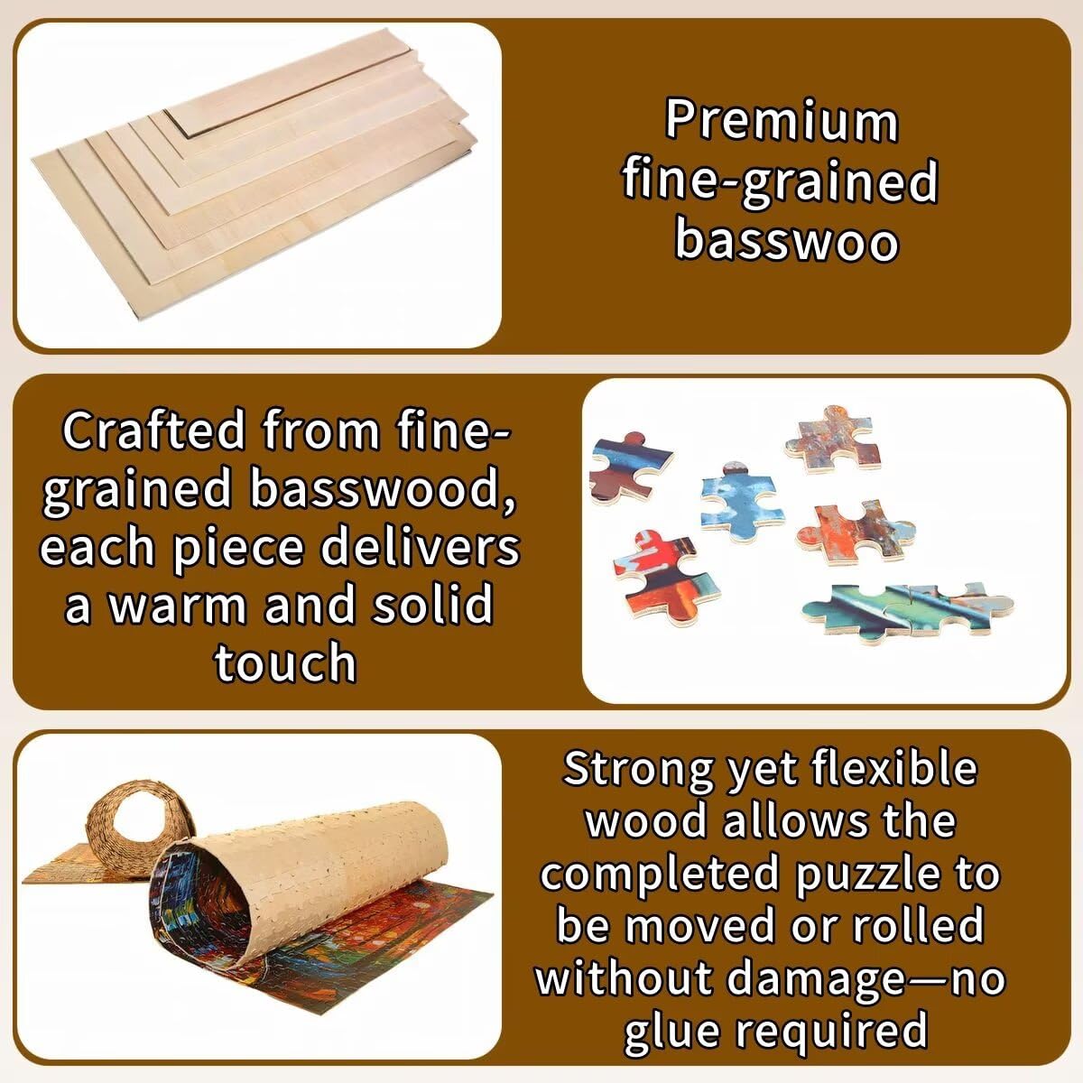 Puzzle De Madera 4000 Piezas | Paisaje Floral De 141x87cm Con Póster Y Bandejas Clasificadoras