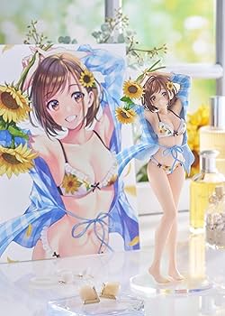 Amazon | PLUMPMOA 森倉円オリジナルイラスト ［向日葵の女の子］ 1/7