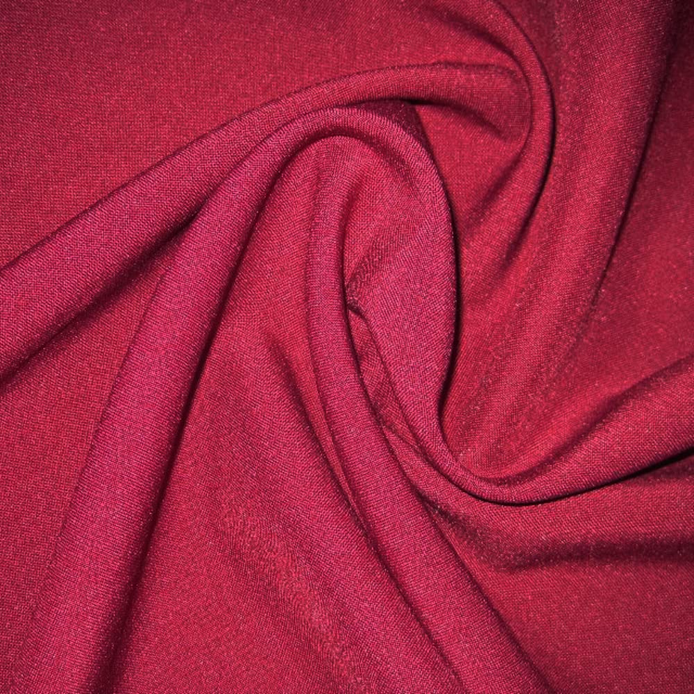 Oh Sew Crafty Limited Hot Pink Bi Stretch Dress Suiting Fabric Polyester Backdrop Fabric (Per Metre) (Hot Pink)