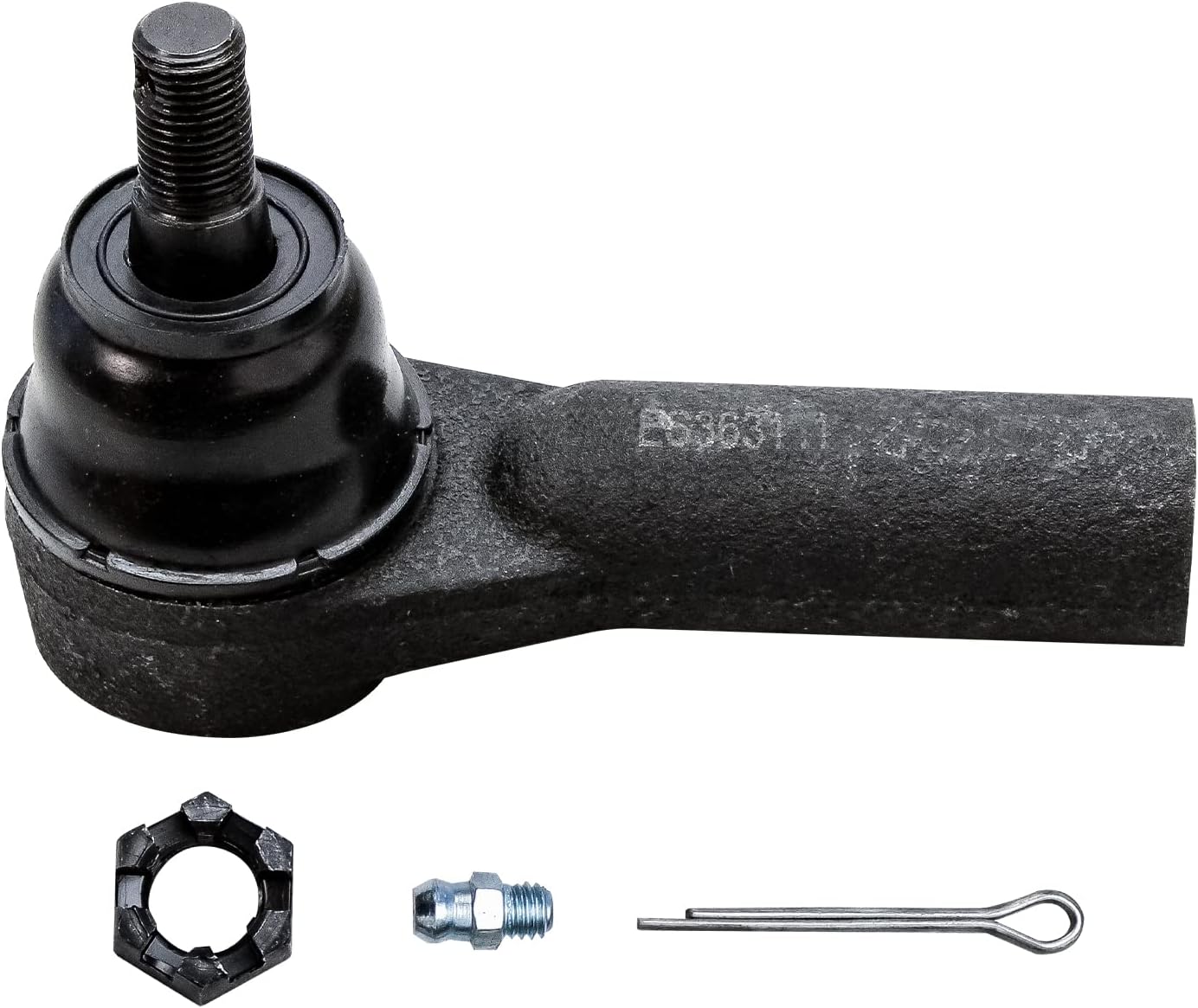 Detroit Axle - Front 6pc Tie Rods Kit for 2005-2009 Ford Escape Mercury Mariner Mazda Tribute, 4 Suspension Outer & Inner Tie Rod Ends 2 Boots 2006 2007 2008 Replacement