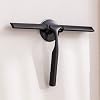 Shower Squeegee,Window Squeegee,Stainless Steel Shower Screen Wiper with Strong Suction Hook for Bathroom,Kitchen,Mirror,Car,Window and Glass Cleaning,10
