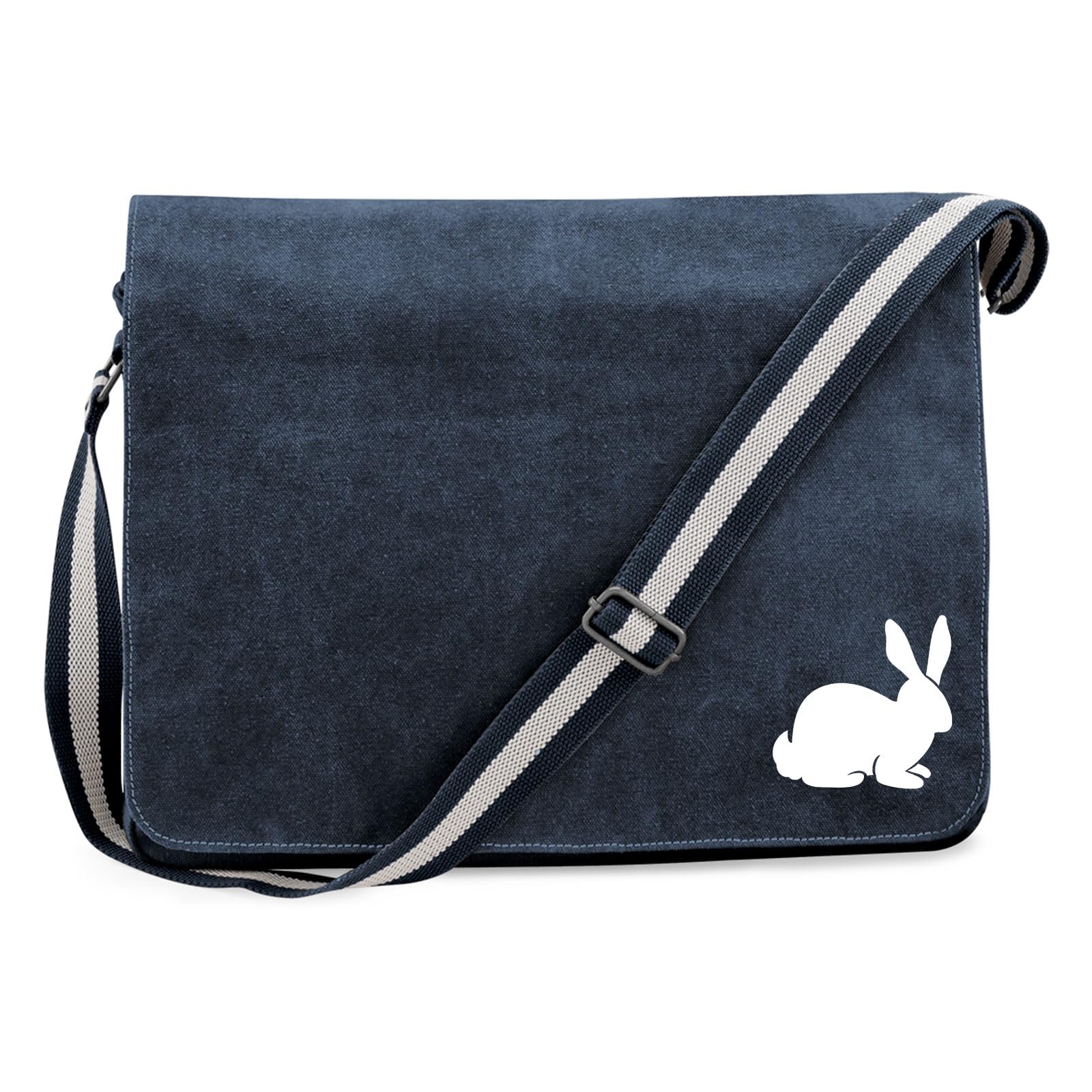 Huuraa Umhängetasche Hase Kaninchen Silhouette Geschenk