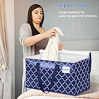 Vista 5 de Bolsas de mudanza, suministros de mudanza extragrandes, bolsas de almacenamiento resistentes, bolsas de embalaje con cremalleras y asas reforzadas